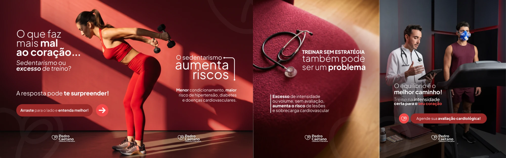 Dr. Pedro Caetano: carrossel 1, card 1 de 4