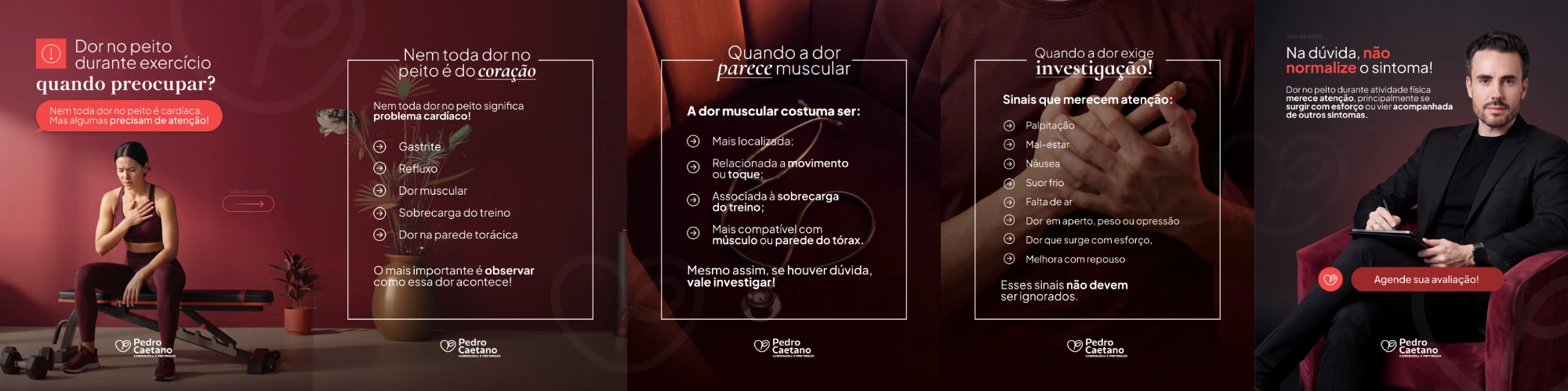 Dr. Pedro Caetano: carrossel 6, card 1 de 5