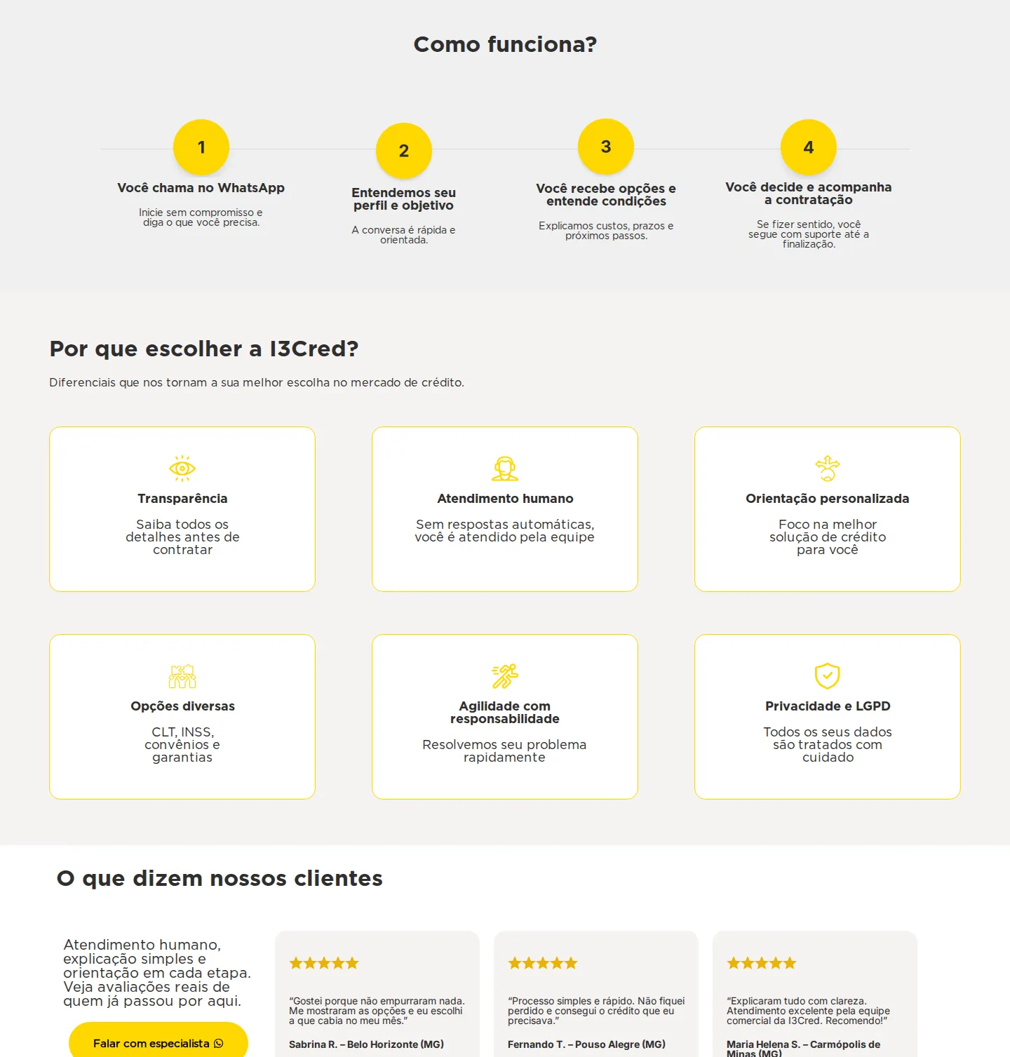 I3Cred: apresentação, parte 3 de 5