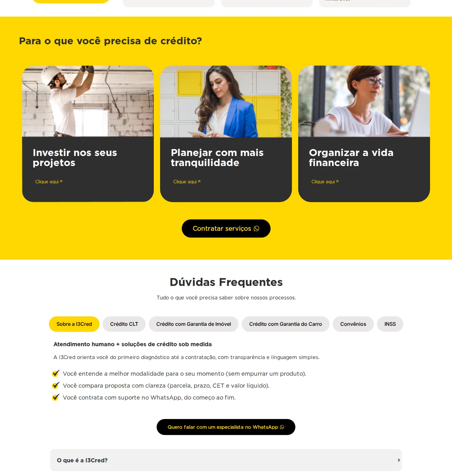 I3Cred: apresentação, parte 4 de 5