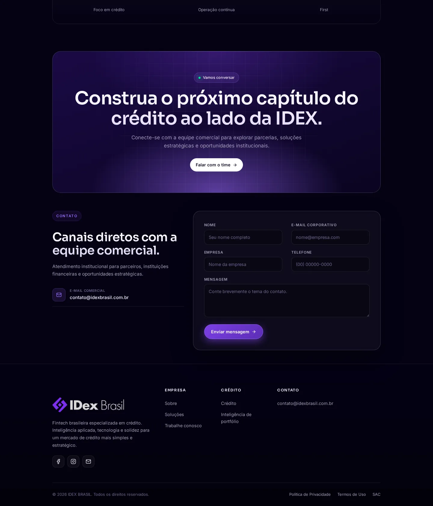 IDex Brasil: apresentação, parte 4 de 4
